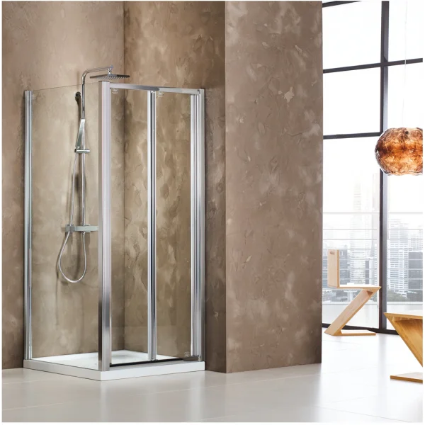 Φωτογραφία προϊόντος: Devon Primus Plus Bi Fold BI 080 Πτυσσόμενη πόρτα ντουζιέρας 82,5-85,5 1,95 Υψος