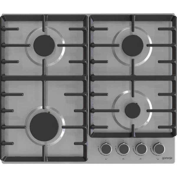 Φωτογραφία προϊόντος: Gorenje G642ABX Εστία Γκαζιού Inox Με 4 Ζώνες Μαγειρέματος Γκαζιού 60,0 Cm 034021201