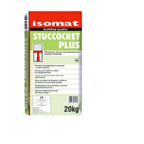 Φωτογραφία προϊόντος: Isomat Stuccocret-Plus 20 kg Ρητινούχος Στόκος Σπατουλαρίσματος