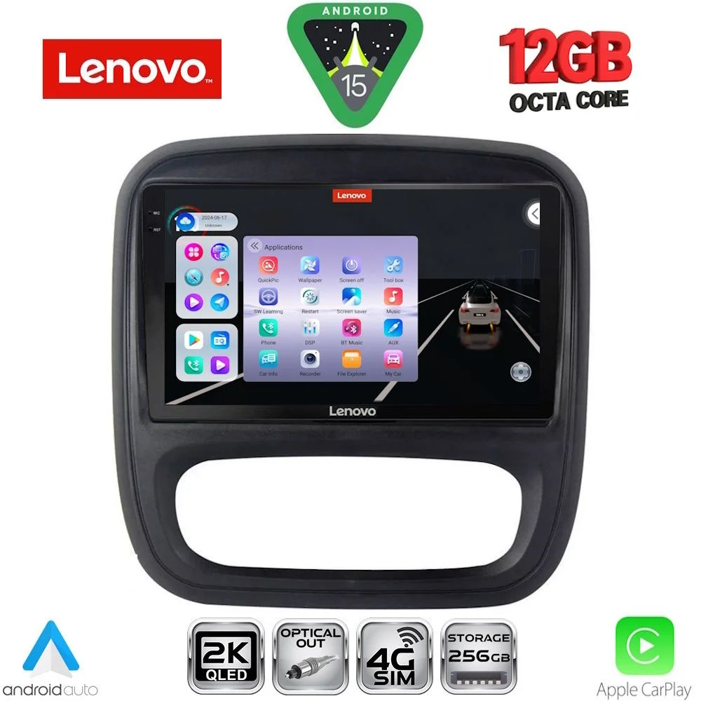 Φωτογραφία προϊόντος: LENOVO SSZ 12499_CPA (9inc) MULTIMEDIA TABLET for OPEL VIVARO – RENAULT TRAFIC – FIAT TALENDO – NISSAN NV 300 mod. 2014-2019