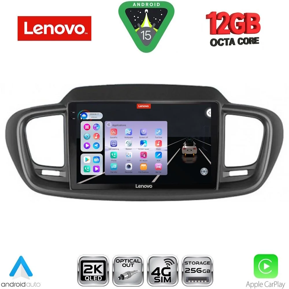 Φωτογραφία προϊόντος: LENOVO SSZ 12319_CPA (10inc) MULTIMEDIA TABLET for KIA SORENTO mod. 2014-2020