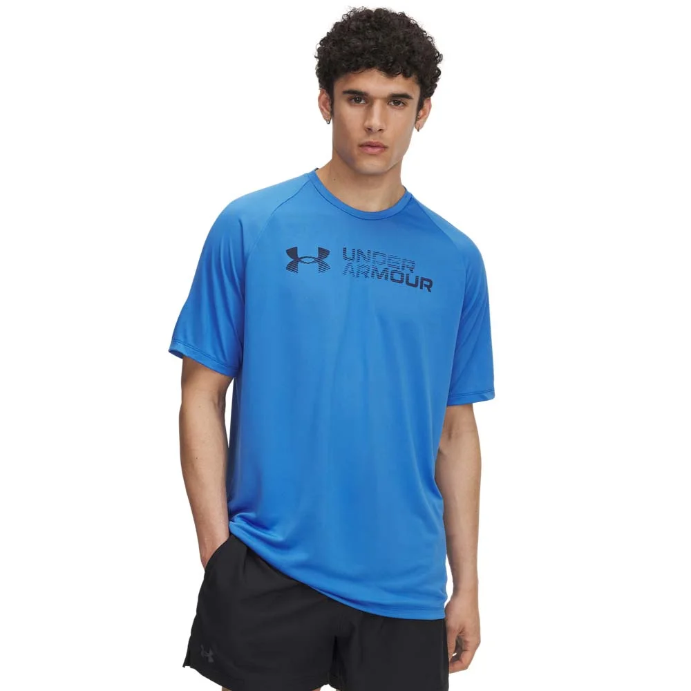 Φωτογραφία προϊόντος: Under Armour Men's Tech Reflective Shortsleeve T-Shirt Μπλε 6005116-402 (Under Armour)