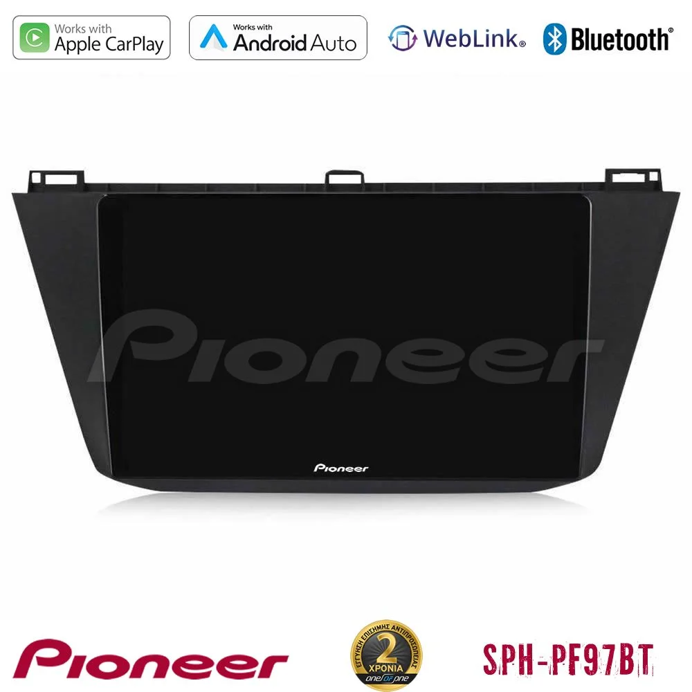 Φωτογραφία προϊόντος: Pioneer SPH-PF97BT Series Vw Tiguan 2016-2022 Multimedia Station 10 (Tablet Style) Με Carplay & Android Auto