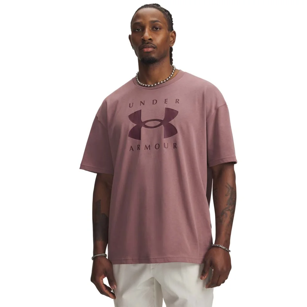 Φωτογραφία προϊόντος: Under Armour Men's Heavyweight Oversized Branded Shortsleeve T-Shirt Καφέ 1389146-651 (Under Armour)