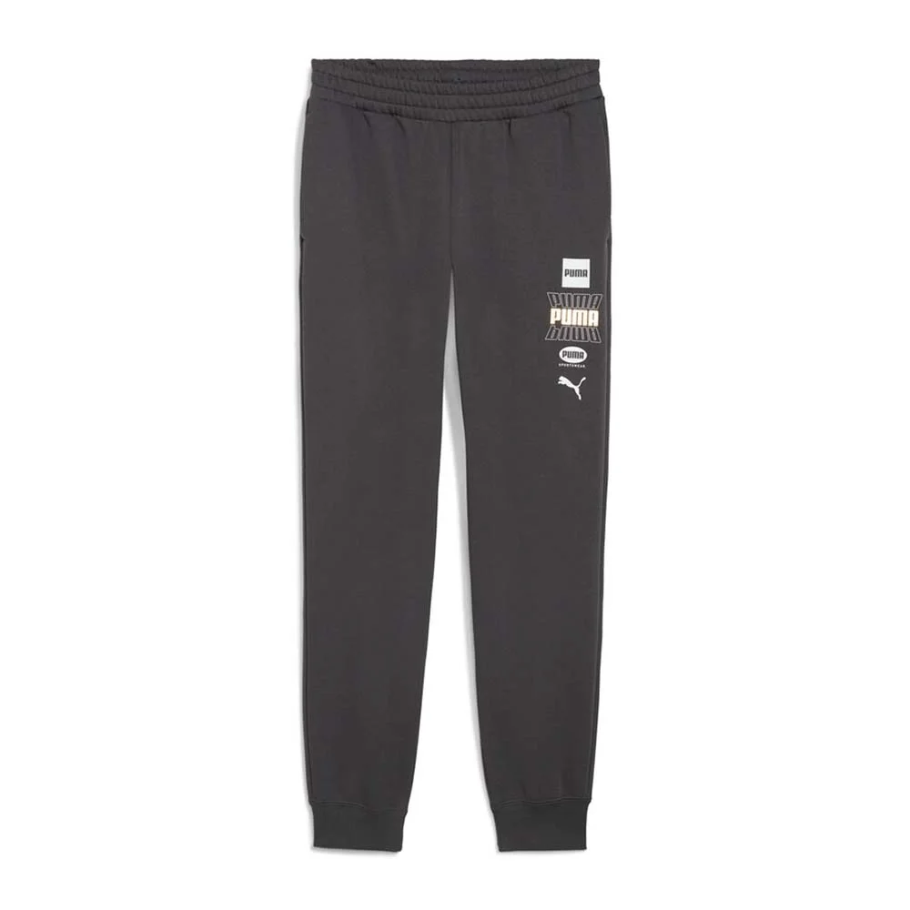 Φωτογραφία προϊόντος: Puma Men's Essentials Logo Lab Holiday Sweatpants Γκρι Σκούρο 688192-44 (Puma)