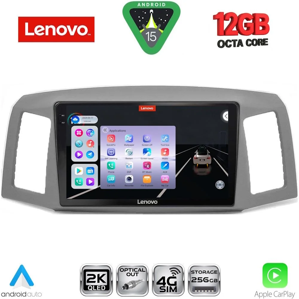 Φωτογραφία προϊόντος: LENOVO SSZ 12281_CPA (10inc) MULTIMEDIA TABLET for JEEP GRAND CHEROKEE mod. 2005-2007