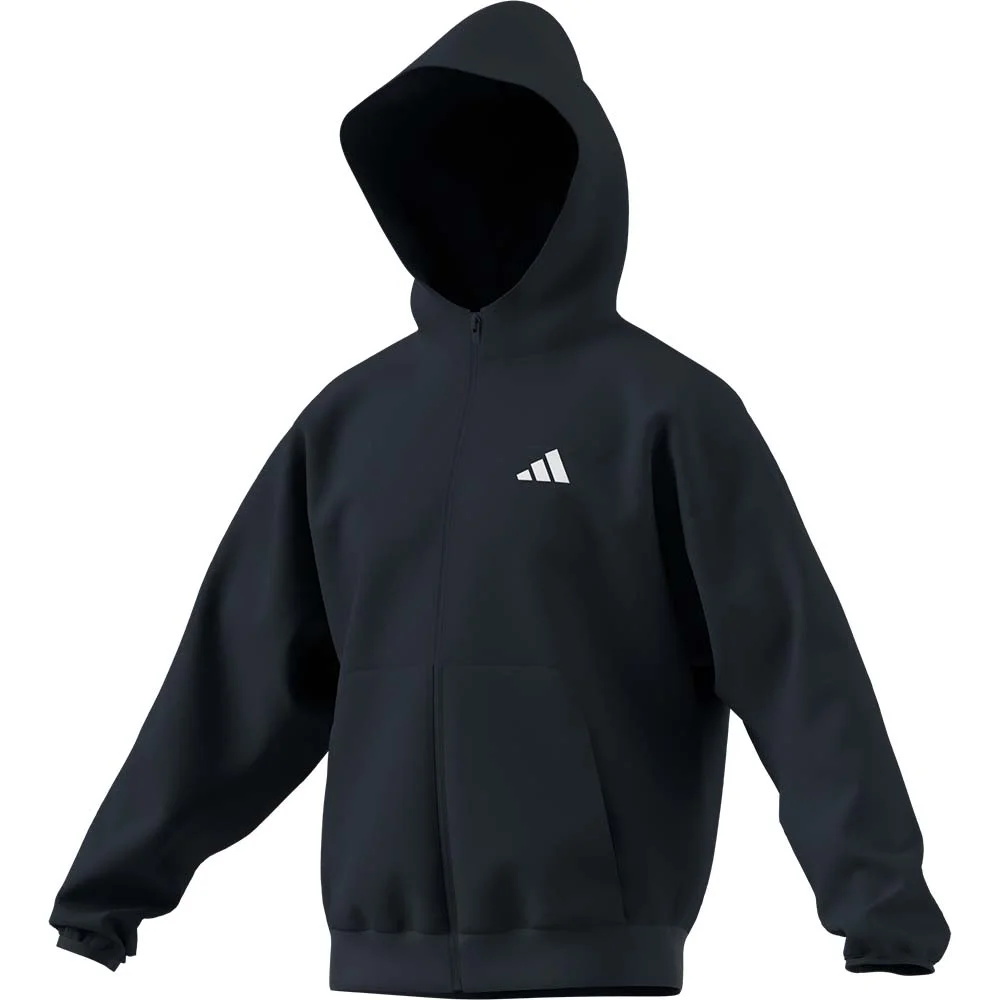 Φωτογραφία προϊόντος: adidas Sportswear Men's Future Icons Small Logo Full-Zip Hoodie Πετρόλ JW7123 (adidas Sportswear)
