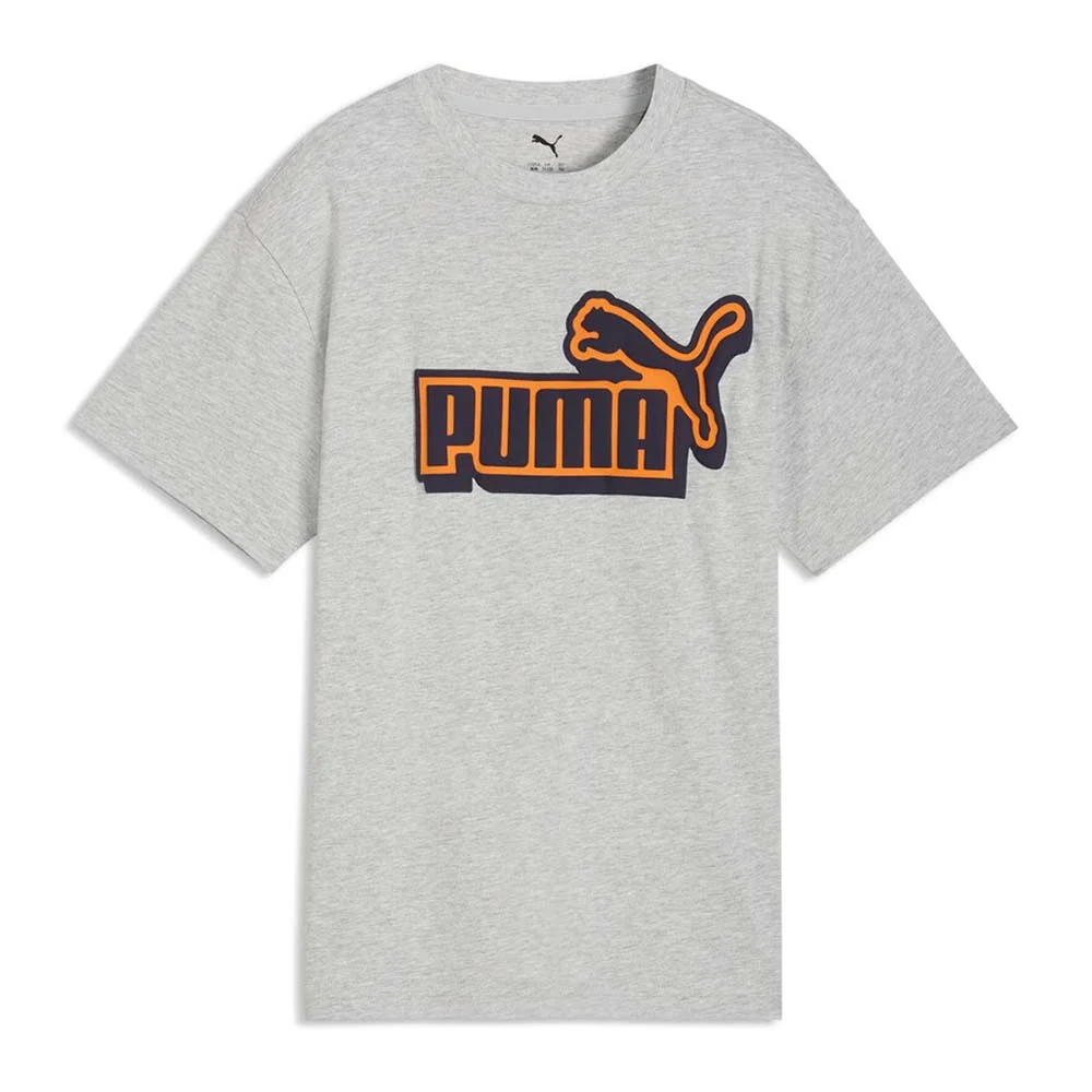 Φωτογραφία προϊόντος: Puma Boy's Essentials Logo Lab Relaxed Front Graphic Tee Γκρι 693387-04 (Puma)