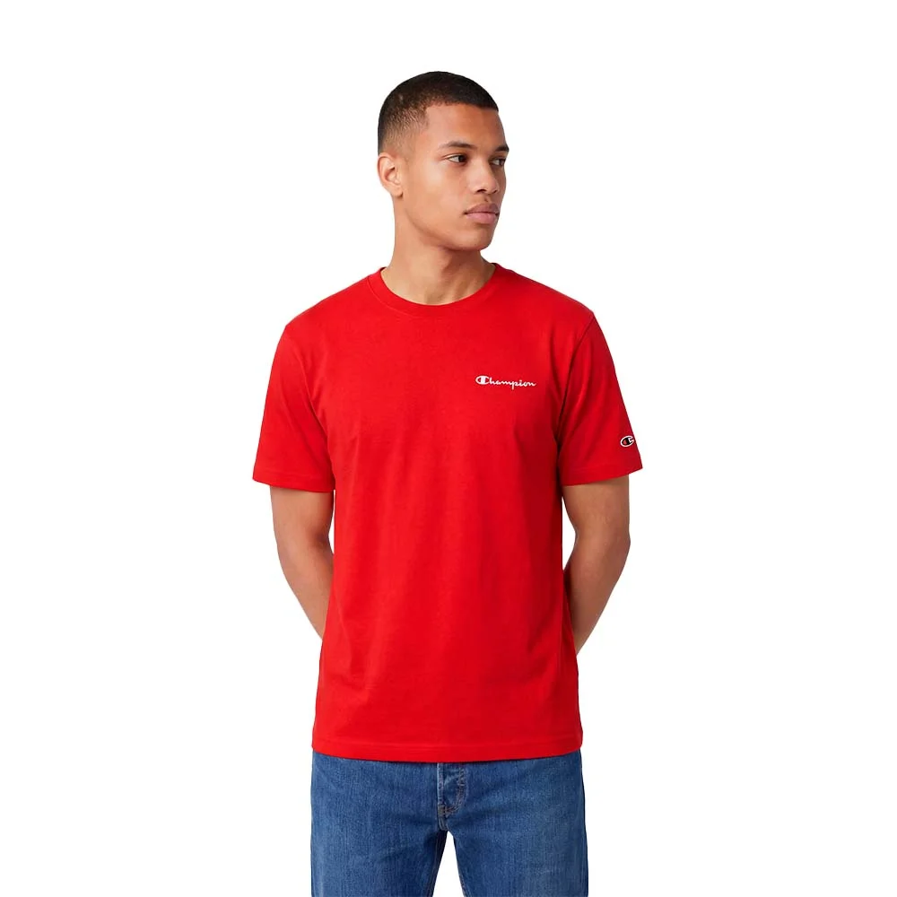 Φωτογραφία προϊόντος: Champion Men's Standard Fit Chest Logo Shortsleeve T-Shirt Κόκκινο 221798-RS067 (Champion)