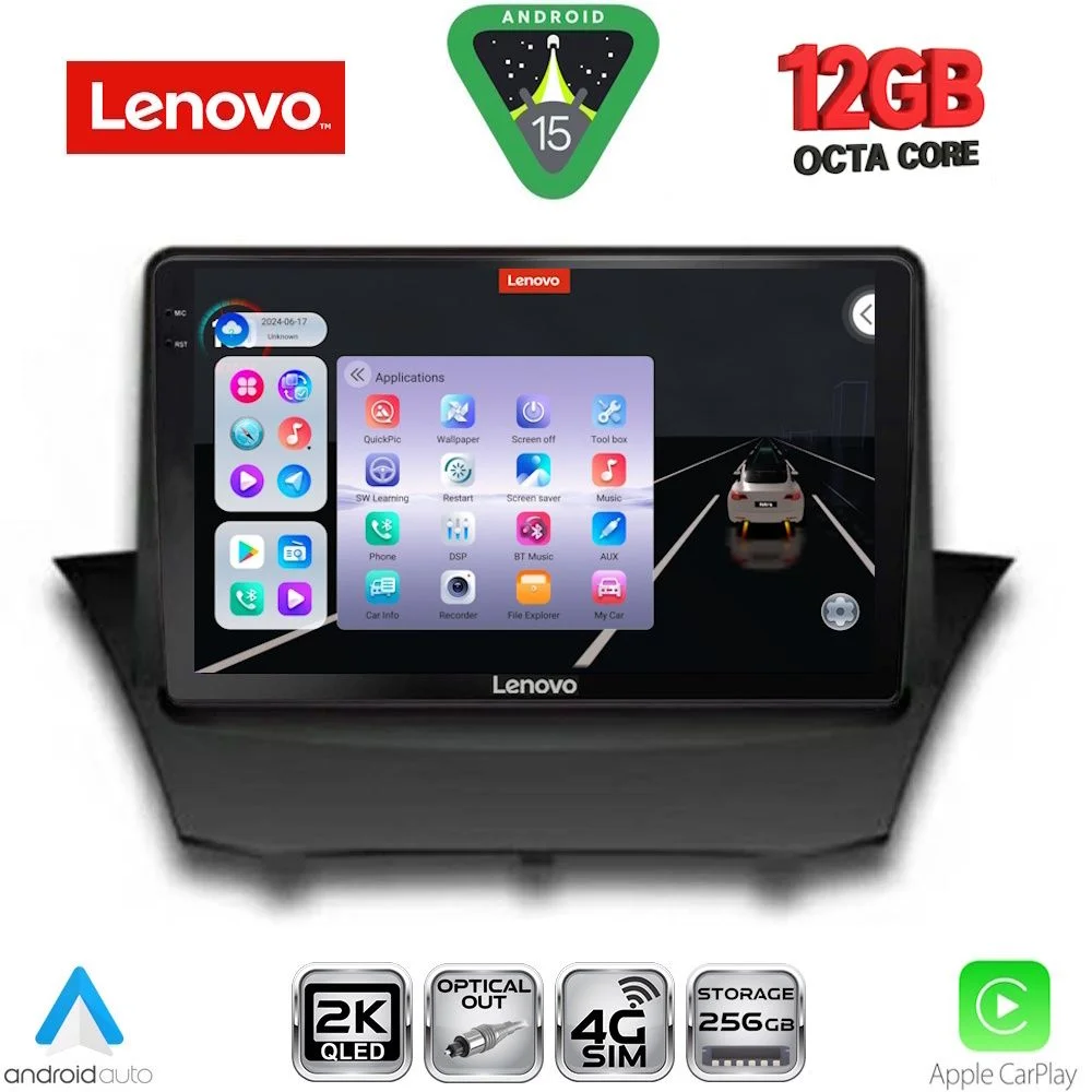 Φωτογραφία προϊόντος: LENOVO SSZ 12154A_CPA (9inc) MULTIMEDIA TABLET for FORD FIESTA mod. 2008-2017