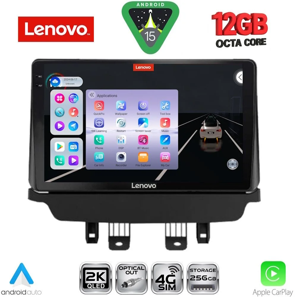 Φωτογραφία προϊόντος: LENOVO SSZ 12384_CPA (9inc) MULTIMEDIA TABLET for MAZDA CX3 mod. 2014-2023