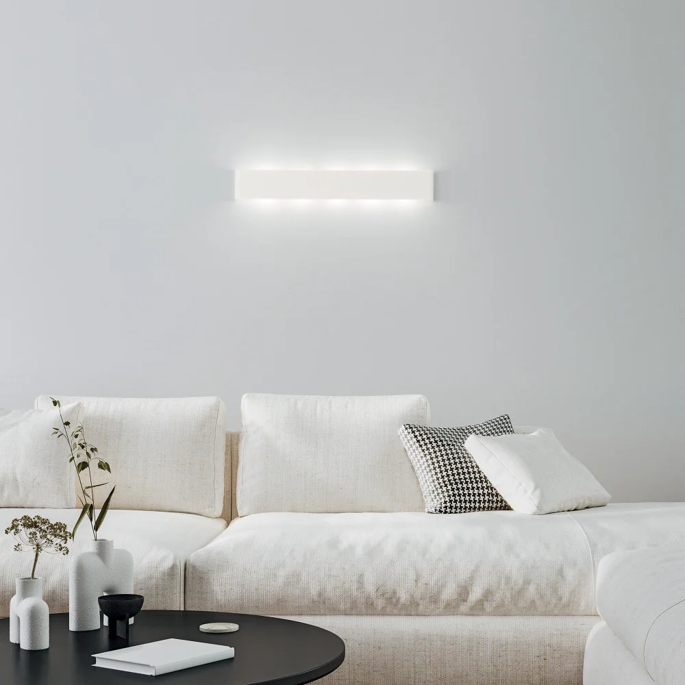 Φωτογραφία προϊόντος: Ideal lux Λευκό Φωτιστικό Τοίχου Delta AP D061 LED Διπλής Κατεύθυνσης