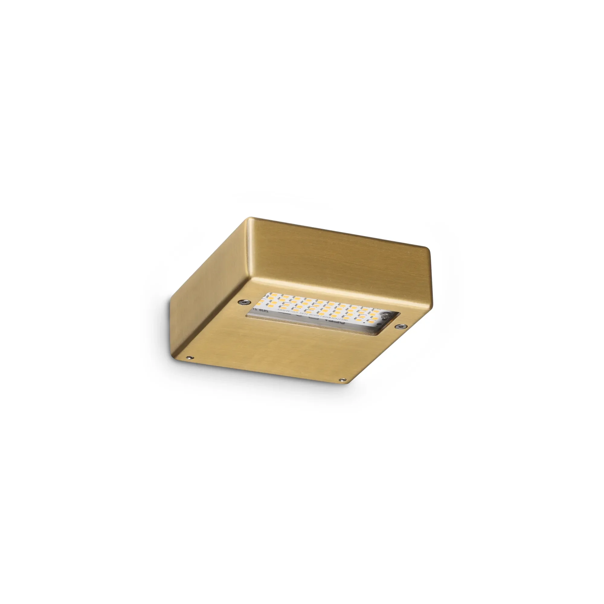 Φωτογραφία προϊόντος: Ideal lux LED Φωτιστικό Τοίχου Ορειχάλκινο Tab AP1 24W 3000K
