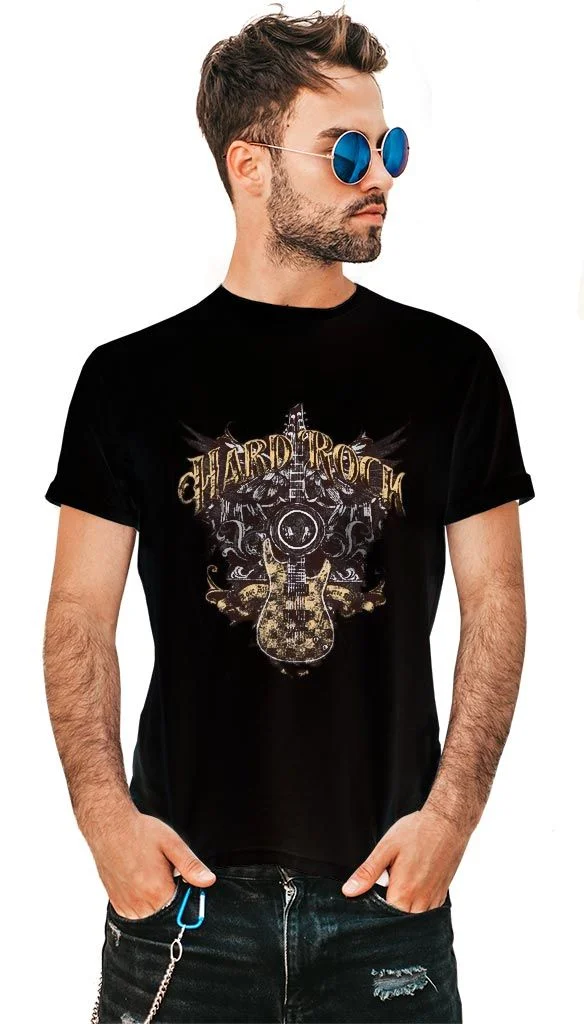 Φωτογραφία προϊόντος: Prime T-Shirt Μαύρο με σχέδιο Hard Rock 8920-1