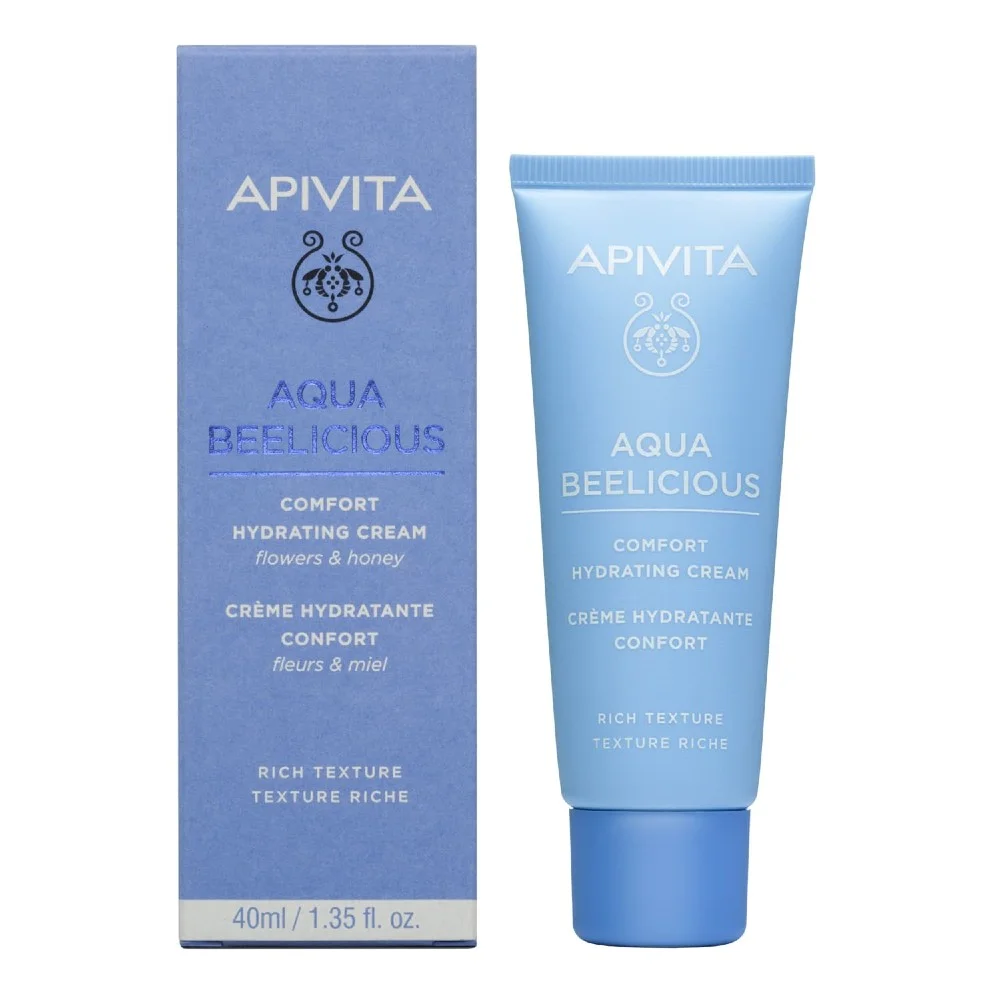 Φωτογραφία προϊόντος: APIVITA Aqua Beelicious Comfort Hydrating Cream Flowers & Honey - Πλούσιας Υφής (40ml)