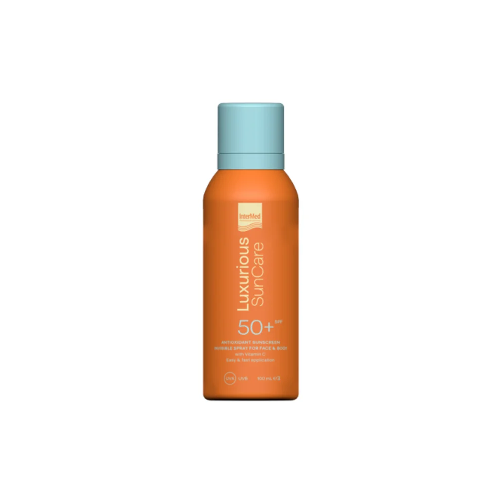 Φωτογραφία προϊόντος: LUXURIOUS SUN CARE Antioxidant Sunscreen Invisible Spray SPF50 με Βιταμίνη C (100ml)
