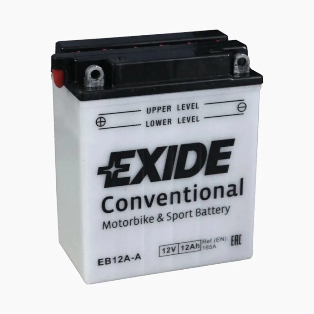 Φωτογραφία προϊόντος: Exide Technologies Μπαταρία μοτοσυκλέτας EXIDE EB12A-A 12V 12Ah