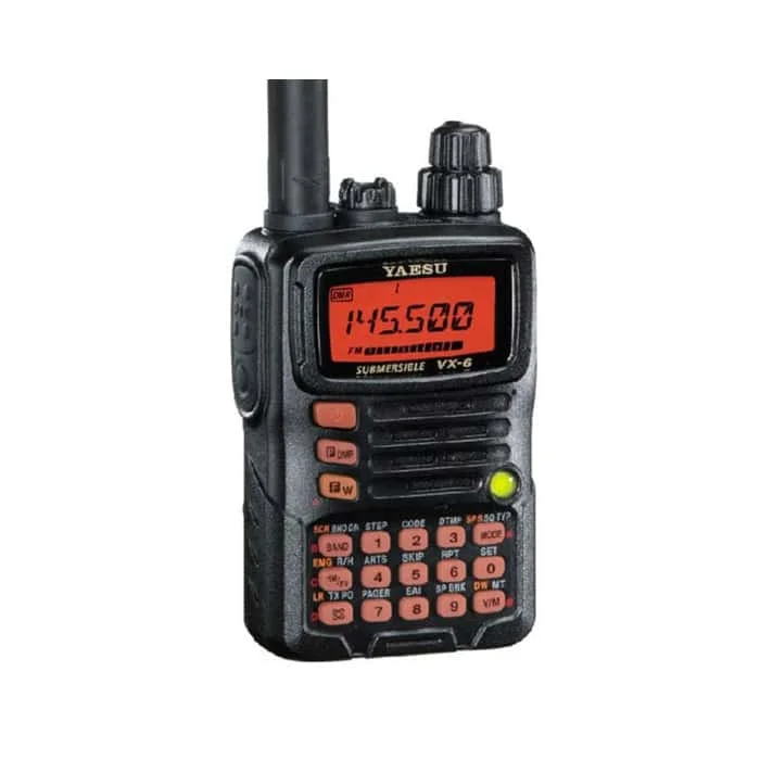 Φωτογραφία προϊόντος: YAESU VX-6E TRI-BAND VHF/UHF/50MHZ Φορητός πομποδέκτης (50/144/440)