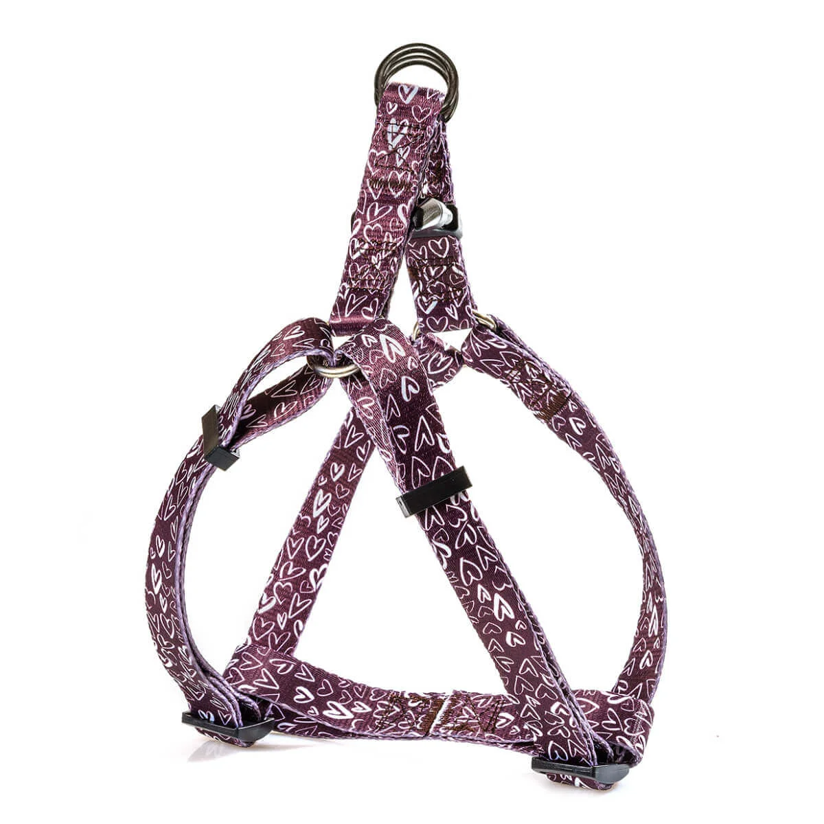 Φωτογραφία προϊόντος: Glee Σαμαράκι Σκύλου Hearts - Medium 2x35-60cm
