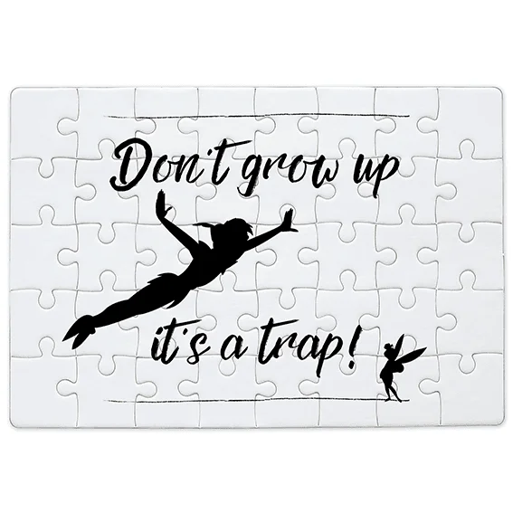 Φωτογραφία προϊόντος: OEM Puzzle Dont grow up its a trap! Οριζόντιο A4