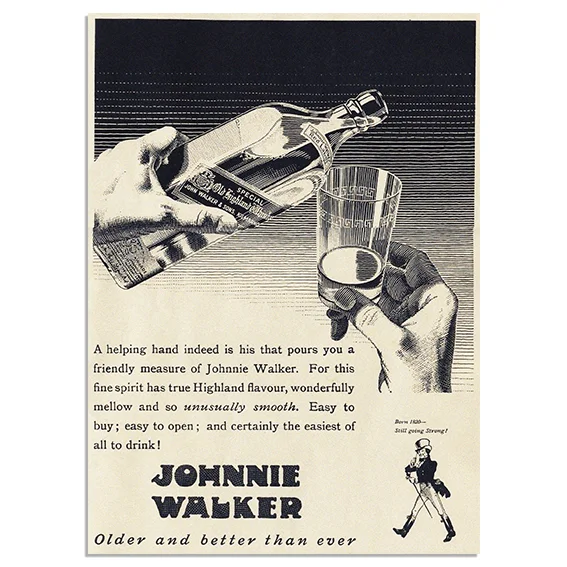 Φωτογραφία προϊόντος: OEM Αφίσα Johnnie Walker Magic Paper