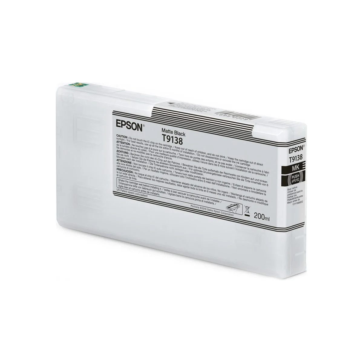 Φωτογραφία προϊόντος: Ink Epson T91380N Matte Black 200ml - C13T91380N