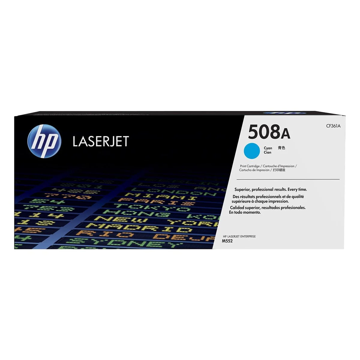 Φωτογραφία προϊόντος: Hewlett Packard Toner Laser 508A HP LJ Color M552 Cyan 5K Pgs - CF361A