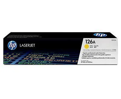 Φωτογραφία προϊόντος: Hewlett Packard Toner Laser HP LJ Color CP1025 126A Yellow - 1K Pgs - CE312A