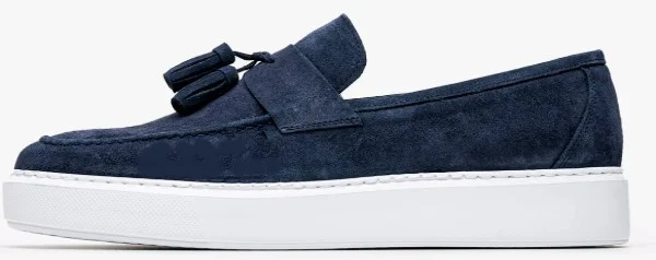 Φωτογραφία προϊόντος: OEM Damiani ανδρικό μοκασίνι loafer δερμάτινο σε μπλε χρώμα 6504 Navy