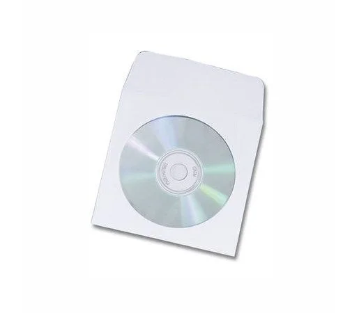 Φωτογραφία προϊόντος: Exas paper Φάκελο cd/dvd λευκό 12,5x12,5cm με παράθυρο