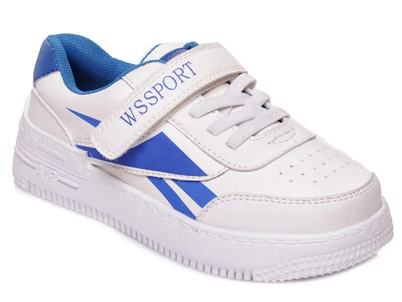 Φωτογραφία προϊόντος: Weestep αθλητικά παπούτσια για αγόρια σε άσπρο και μπλε χρώμα