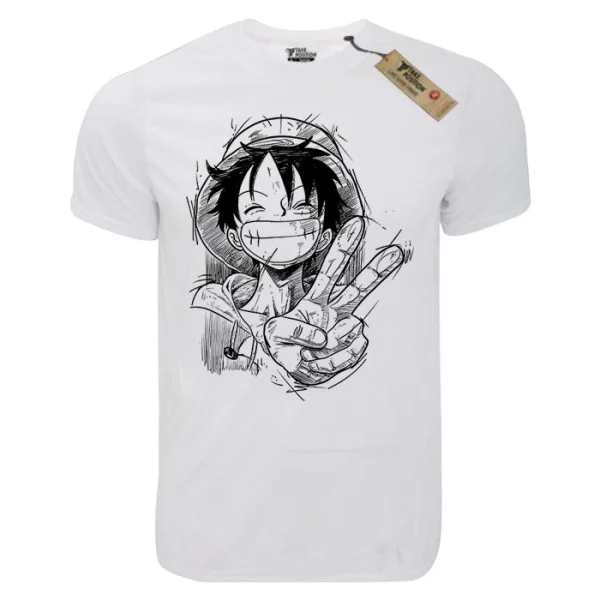 Φωτογραφία προϊόντος: T-shirt unisex Takeposition T-cool λευκό Anime One Piece, 900-1020b