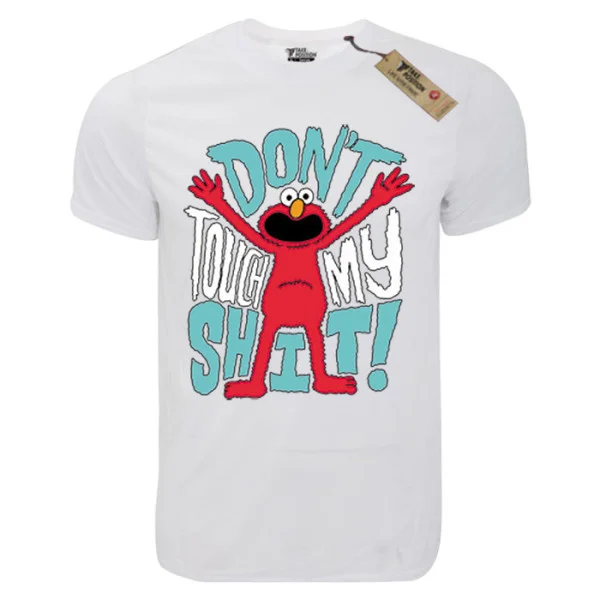 Φωτογραφία προϊόντος: T-shirt unisex Takeposition T-cool λευκό, Dont Touch, 900-1590