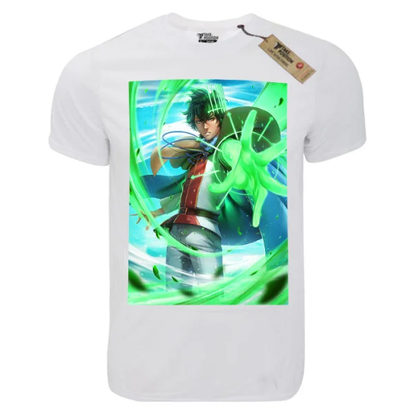 Φωτογραφία προϊόντος: T-shirt unisex Takeposition T-cool λευκό Black clover Yuno, 900-1039-prosf