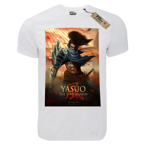 Φωτογραφία προϊόντος: T-shirt unisex Takeposition T-cool λευκό League of Legends Yasuo, 900-4576