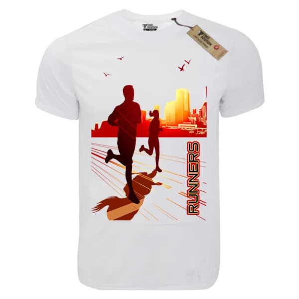 Φωτογραφία προϊόντος: TakePosition T-shirt unisex T-cool λευκό Runners, 900-5531