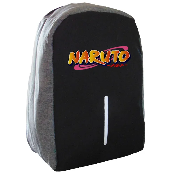 Φωτογραφία προϊόντος: Takeposition Anime Naruto Σχολική τσάντα Razor 1κεντρική θέση Rpet 600D 44Y x 34Μ x 10Π Μαύρο/γκρι 973-1053
