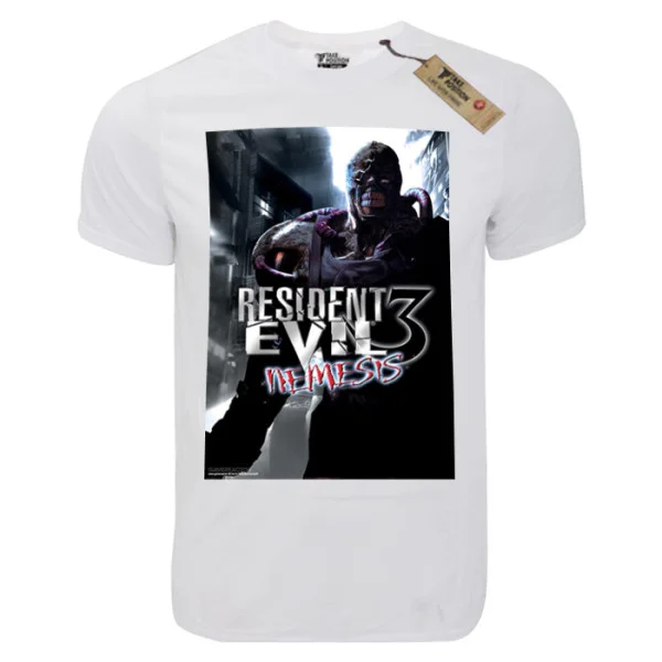 Φωτογραφία προϊόντος: T-shirt unisex Takeposition T-cool λευκό Resident evil Nemesis, 900-4595