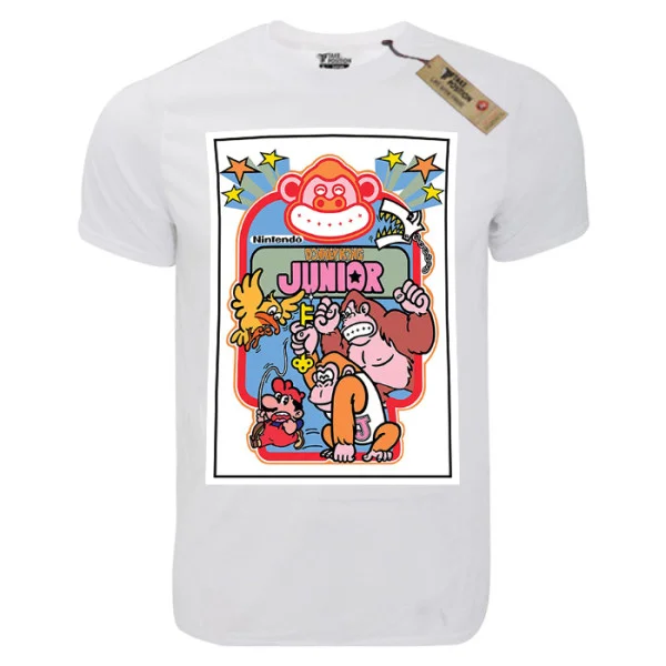 Φωτογραφία προϊόντος: T-shirt unisex Takeposition T-cool λευκό Donkey Kong Junior 900-4601