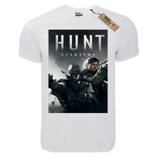 Φωτογραφία προϊόντος: T-shirt unisex Takeposition T-cool λευκό Hunt Showdown, 900-4571