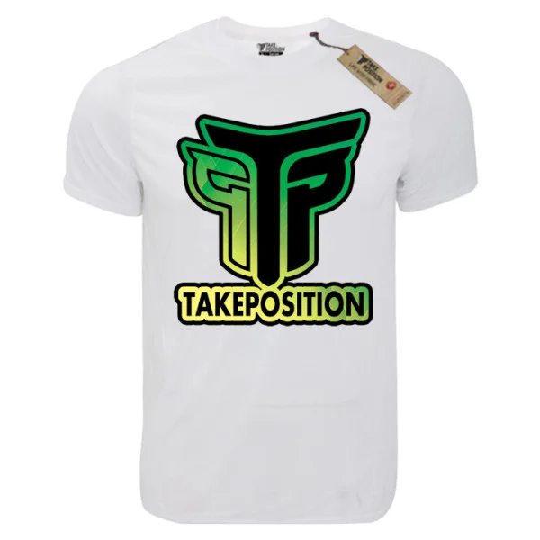 Φωτογραφία προϊόντος: TakePosition T-shirt unisex T-cool λευκό Logo, 900-0033-07