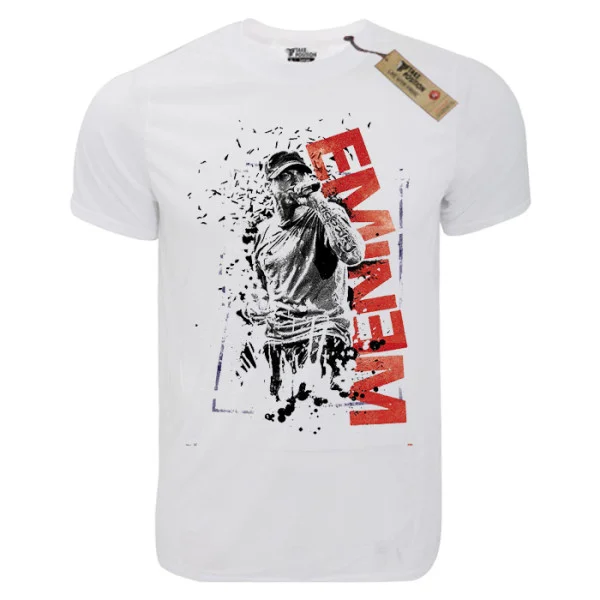 Φωτογραφία προϊόντος: T-shirt unisex Takeposition T-cool λευκό Eminem Grunge, 900-7522
