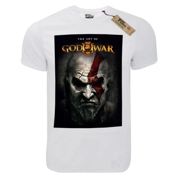 Φωτογραφία προϊόντος: T-shirt unisex Takeposition T-cool λευκό God of war The art of war, 900-4513
