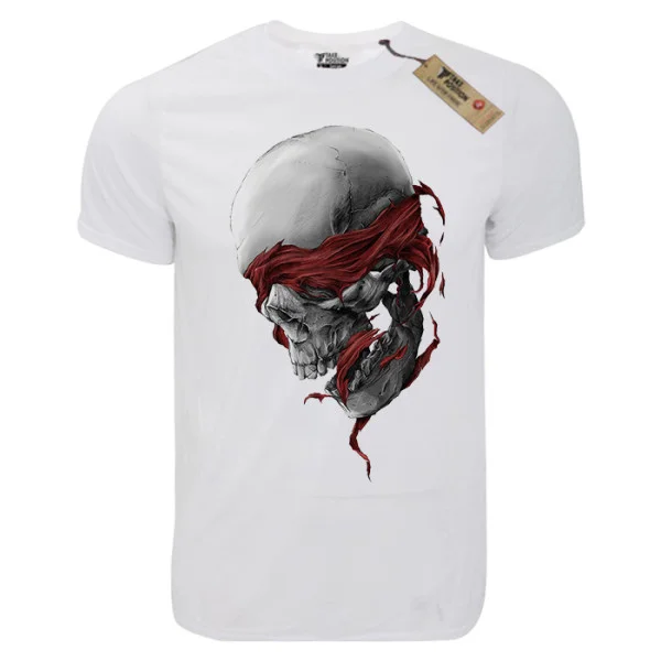 Φωτογραφία προϊόντος: T-shirt unisex Takeposition T-cool λευκό Until the end, 900-8012
