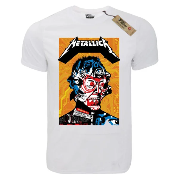 Φωτογραφία προϊόντος: T-shirt unisex Takeposition T-cool λευκό Metallica Hardwire, 900-7530