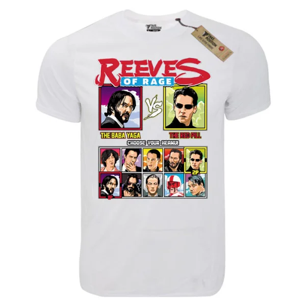 Φωτογραφία προϊόντος: T-shirt unisex Takeposition T-cool λευκό Reeves vs, 900-1599