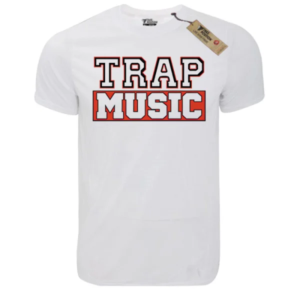 Φωτογραφία προϊόντος: TakePosition T-shirt unisex T-cool λευκό Trap Music, 900-7734