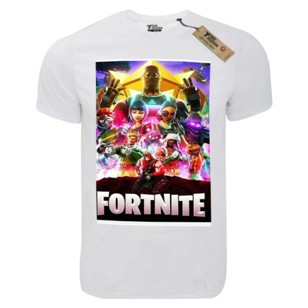 Φωτογραφία προϊόντος: T-shirt unisex Takeposition T-cool λευκό Fortnite, 900-4565