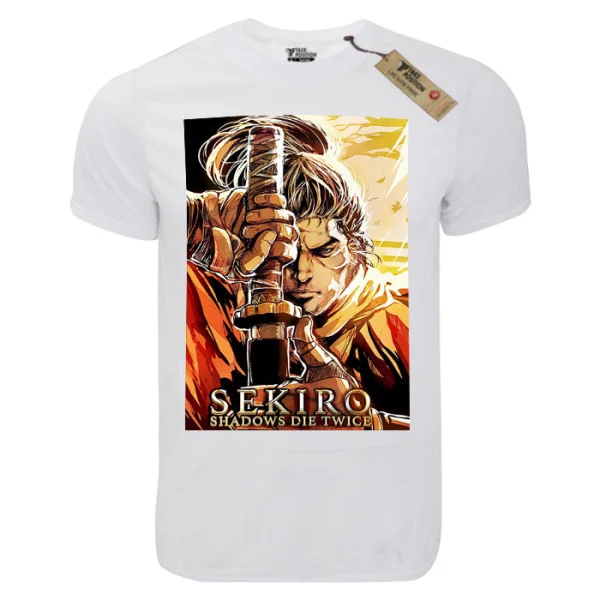 Φωτογραφία προϊόντος: T-shirt unisex Takeposition T-cool λευκό Sekiro Graphic, 900-4612