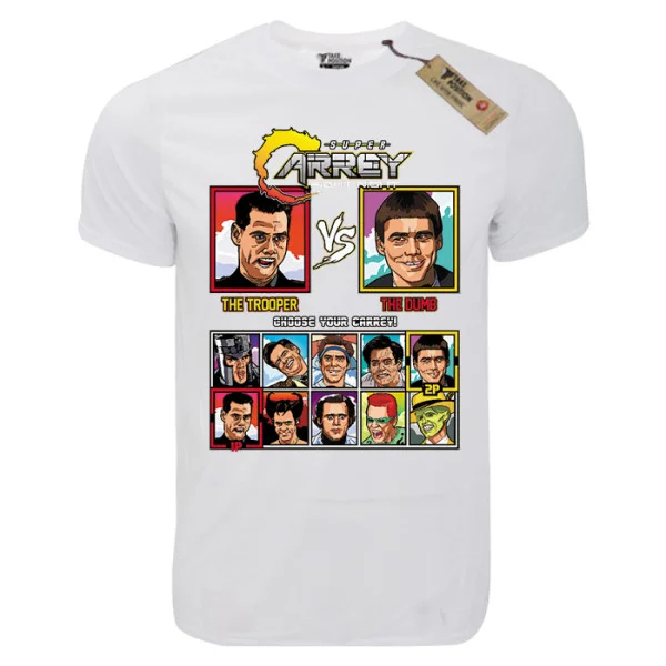 Φωτογραφία προϊόντος: T-shirt unisex Takeposition T-cool λευκό Carrey vs n2, 900-1622